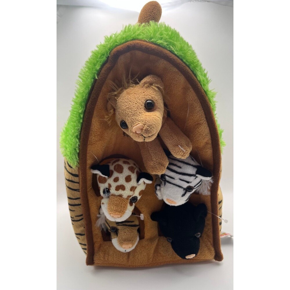 Unipak Safari Animal House Plush